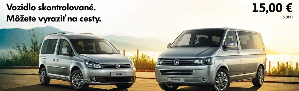 Bezpečnostná kontrola vozidla pre Volkswagen úžitkové vozidlá